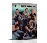 The Outsider Poster Canvas Oil Painting Canvas Art Poster Home Hanging Painting Bar Art Interior Wall Decoration PosterFrame-style20x30inch(50x75cm)