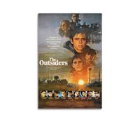 The Outsiders Vintage Movie Poster Room Decor Aesthetic Poster Artistic Poster for Bedroom Living Room Walls 16x24inch(40x60cm) Unframe-Style