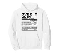 The over it cousin funny cousins men women family reunion Pullover Hoodie