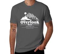 The ｜ Overlook ｜ Hotel ｜ The ｜ Shining ｜ Stanley ｜ Kubrick ｜ King,Men's T-Shirt Dark Gray-Style M