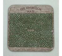 The Overlook Maze - The Shining - Drinks Coaster - Hardboard - 9cm x 9cm - Gloss Finish