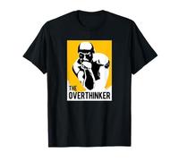 The Overthinker Statue Parody of Auguste Rodin Sculpture T-Shirt