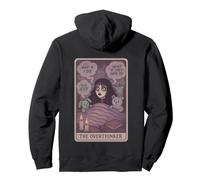 The Overthinker Tarot Anxious Sleepless Design Pullover Hoodie