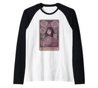 The Overthinker Tarot Anxious Sleepless Design Raglan Baseball Tee