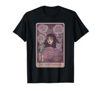 The Overthinker Tarot Anxious Sleepless Design T-Shirt