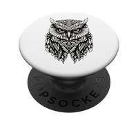 The Owl Animal Tribal Tattoo Guide PopSockets Adhesive PopGrip