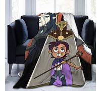 The Owl House Flannel Blanket Lightweight Cozy Bed Blankets Soft Throw Blanket Fit Couch Sofa Suitable for All Season50 X40