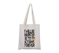 The Owl House Inspired Hooty Tote Bag I Will Be Haunted By My Actions Forever The Owl House Hooty Fan Gift (Actions Forever Tote)