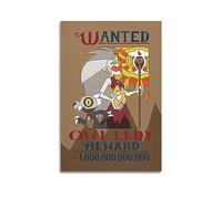 The Owl House Wanted Poster Decorative Painting Canvas Wall Posters And Art Picture Print Modern Family Bedroom Decor Posters 08x12inch(20x30cm)