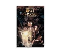 The Owl HouseWall Art Poster Waterproof Living Room Bedroom Office Modern Canvas Printing Home Decoration Gift CreativityThe Owl House08x12inch(20x30cm)