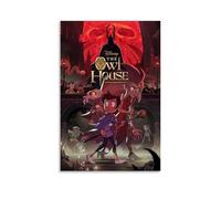 The Owl HouseWaterproof Posters Wall Art Posters Waterproof Home Printing Moisture-proof Easy to Install And Fade ResistantUnframe-style24x36inch(60x90cm)