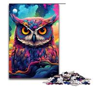 The Owl in The Crater Is Surrounded 1000 Piece Jigsaw Puzzles for Adults for Gifts Best Gift Suitable for And Teenager 14 And Up 75x50cm