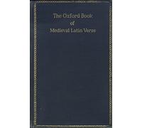 The Oxford Book of Medieval Latin Verse.