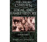 The Oxford Companion to Local and Family History
