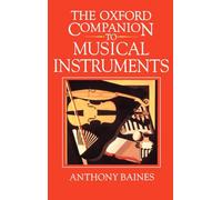 The Oxford Companion to Musical Instruments