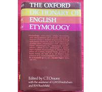 The Oxford Dictionary of English Etymology