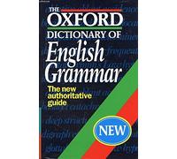 The Oxford Dictionary Of English Grammar