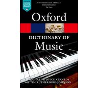 The Oxford Dictionary of Music