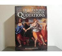 The Oxford Dictionary of Quotations