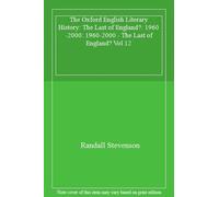 The Oxford English Literary History: The Last o. Stevenson<|