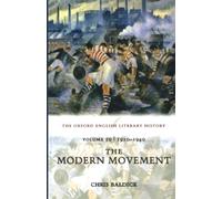 The Oxford English Literary History: Volume 10:. Baldick<|