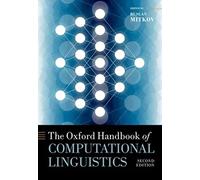 The Oxford Handbook of Computational Linguistics