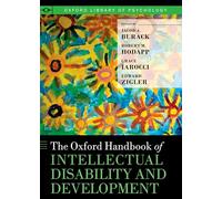 The Oxford Handbook of Intellectual Disability and Development