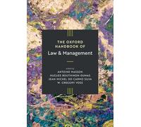The Oxford Handbook of Law and Management