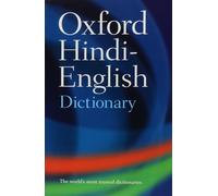 The Oxford Hindi-English Dictionary