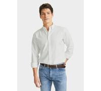 The Oxford Shirt Company Button Down Oxford Shirt - White - L - Tailored Fit
