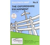 The Oxfordshire Escarpment: No. 9 (Chiltern Society Footpath Maps S.)