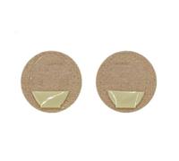 The Oxygen Store Adhesive Strips for Nasal Cannula, Medical Tape for Oxygen Tubing, Breathable Moisture-Blocking Cannula Holder, Beige Colour, 1 Pack Kit