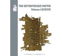 The Oxyrhynchus Papyri Volume LXXXVIII: 109 (Graeco-Roman Memoirs)