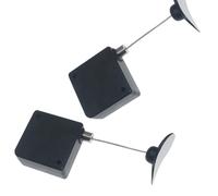 The pack of 1/2/4 retractable remote control tethers is a tether with adjustable leash for TV and DVD