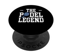 The Padel Legend Racquet Paddle PopSockets Adhesive PopGrip