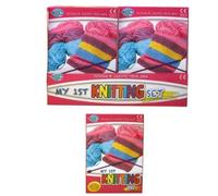 The Padgett Group 32066PB Kit Fun Girls Stitching Play Wool Knit Learn, Multicolor, 20 x 5 x 25 cm