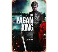The Pagan King (2018) Movie Posters 8 x 12 Inches - Vintage Metal Tin Sign for Home Bar Pub Garage Decor Gifts
