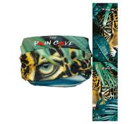 THE PAIN CAVE Buff Multifunctional Snood - Neck Warmer Snoods for Men & Women with Sun Protection, Neck Gaiter for Ski, Cycling, Running - Jaguar