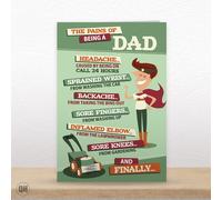 The Pains Of Being A Dad... - Funny Father's Day Card