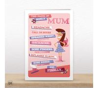 The Pains Of Being A Mum - Funny Mother's Day Card
