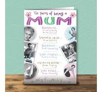 The Pains Of Being A Mum - Mother's Day Card
