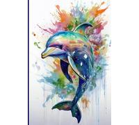 The Painted Menagerie | Splash: Daily Planner with Colorful Animal Cover - Undated Weekly Organizer - 4 Pages per Week - 6x9 Softcover Journal for ... your days with a touch of wild beauty.