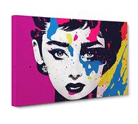 The Painted Woman Canvas Wall Art Print 30x20 Inch
