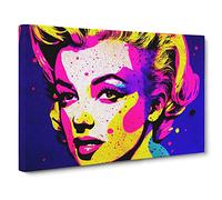 The Painted Woman Canvas Wall Art Print 30x20 Inch