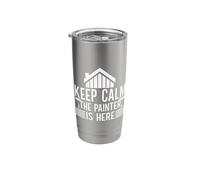 The Painter is There, House Painter, Decorator Stainless Steel Insulated Tumbler