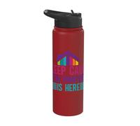 The Painter is There, House Painter, Decorator Stainless Steel Insulated Water Bottle