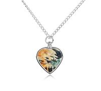 The Pakistan India Wars Personalized Pet Urn Necklace Keepsake Urn Pendant Cremation Jewelry Gifts for Dog Cat Lover