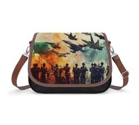 The Pakistan India Wars Women's Crossbody Bag Fashion Shoulder Handbags Message Tote Bag with Adjustable Strap