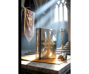 The Paladin's Oath: A Premium Hardcover Journal: A 200-Page Dotted Grid Tome for Sacred Vows, Virtuous Deeds, and Epic Chronicles. The Essential Companion for Knights, Clerics, and Heroes of Light