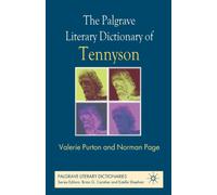 The Palgrave Literary Dictionary of Tennyson